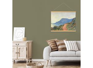 5011583537123 - Leinwandbild ART FOR THE HOME Südlich Landschaft Bilder Gr B H T 80cm x 60cm x 23cm quadratisch bunt (mehrfarbig) Luxus Kakemono Leinen Wandposter 80x60cm