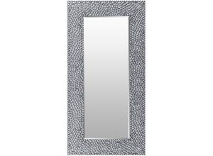 4251062265173 - Dekospiegel LENFRA Rahel silber (silberfarben) Spiegel B H T 73cm x 113cm x 25cm Holz Wandspiegel B73cm H113cm T25cm