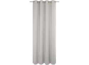 4004567531683 - Vorhang WIRTH Westport Gr 4 grau (hellgrau) B132cm H245cm Jacquard Polyester Gardinen 4004567531683 - Vorhang WIRTH Westport Gr 4 grau (hellgrau) B132cm H245cm Jacquard Polyester Gardinen