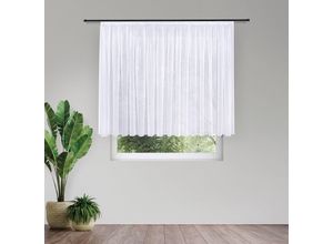 4007863653042 - Gardine Laura Gardinen Gr 245 cm Smokband 450 cm weiß Smokband Elegante Voile Grundware