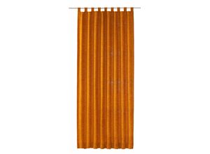 4004567114299 - Vorhang WIRTH Trondheim 328 g m² Gardinen Gr 145 cm Schlaufen 132 cm orange (blutorange) Schlaufen Gardine