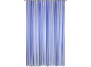 4004567148898 - Gardine WIRTH Eloise Gardinen Gr 245 cm Faltenband 450 cm blau Schlafzimmergardinen Store 4004567148898 - Gardine WIRTH Eloise Gardinen Gr 245 cm Faltenband 450 cm blau Schlafzimmergardinen Store
