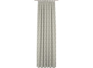 4004567192679 - Vorhang ADAM Maroccan Shiraz Light Gr 4 grau (hellgrau) B145cm H245cm Jacquard Baumwolle (Bio-Baumwolle) Gardinen