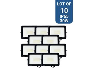 8435427195435 - Barcelona Led - Pack x 10 - LED-Außenstrahler - 30W - 95lm W - IP65