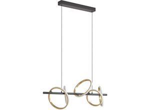 4251911778847 - Lucande LED-Hängeleuchte Madu schwarz Metall 925 cm lang 4251911778847 - Lucande LED-Hängeleuchte Madu schwarz Metall 925 cm lang
