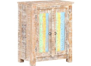 8720286069325 - Bonnevie - SideboardKommode 61x35x76 cm Raues Akazienholz vidaXL