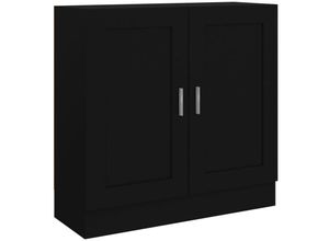 8720286133880 - Bonnevie - Bücherschrank Schwarz 825x305x80 cm Holzwerkstoff vidaXL79945