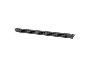 4250184142560 - Connect Patchpanel 50Ports 1HE Cat3 4445x4826x172mm 19Zoll-Einbau - grau - Metz