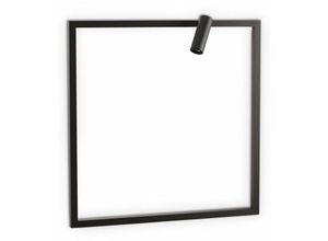 8021696271897 - Syntesi Quadratische integrierte LED-Wandleuchte Schwarz 3000K - Ideal Lux