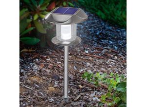 4260057861382 - Solarleuchte Sunnylight DuoColor warm- kaltweiß umschaltbar Garten Solarlampe 102093 warmweiß - Esotec