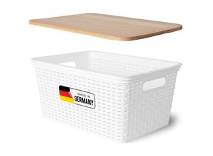 4251888533098 - Aufbewahrungsbox 1x Aufbewahrungsbox 1x Holzdeckel - Novaliv 4251888533098 - Aufbewahrungsbox 1x Aufbewahrungsbox 1x Holzdeckel - Novaliv