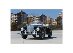 4260627052806 - Kinder Elektrofahrzeug Mercedes Benz 300S Luxus Oldtimer 12v7ah Schwarz Usb Eva Leder 4260627052806 - Kinder Elektrofahrzeug Mercedes Benz 300S Luxus Oldtimer 12v7ah Schwarz Usb Eva Leder