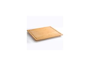 4000270915826 - Schneidebrett KESPER FOR KITCHEN & HOME Schneidebretter Gr B H L 50 cm x 4 cm x 56 cm beige (natur) Herdabdeckplatte Schneidebrett Küchendekoration Schneidebretter Gr 56 x 50 cm