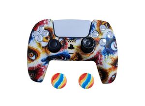 4066914169123 - 2 x Schutzhülle für Playstation 5 DualSense Controller Skin Silikon Schutz Motiv 4066914169123 - 2 x Schutzhülle für Playstation 5 DualSense Controller Skin Silikon Schutz Motiv