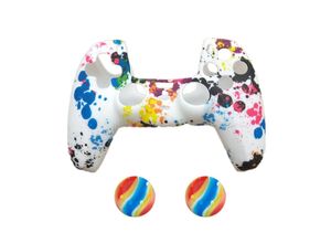 4066914169109 - 2 x Schutzhülle für Playstation 5 DualSense Controller Skin Silikon Schutz Motiv