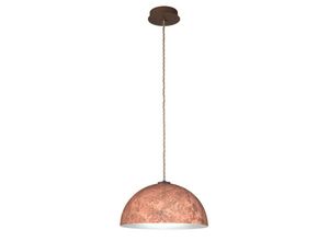 9008447355678 - Cult - Designer Metallkuppel Pendelleuchte - Vintage Kupfer Finish 1x E27 - Kolarz