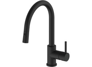 8057972013622 - - Küchenarmatur MIX 35D - druckfeste Armatur ausziehbar mit langlebigem Keramikscheiben schwarz matt 8057972013622 - - Küchenarmatur MIX 35D - druckfeste Armatur ausziehbar mit langlebigem Keramikscheiben schwarz matt