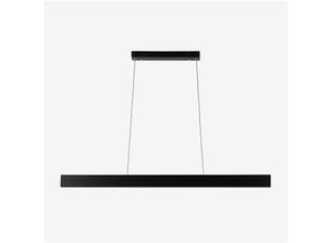 8435767509831 - Lineare LED-Deckenleuchte aus Aluminium (120 cm) Astley Schwarz - Sklum