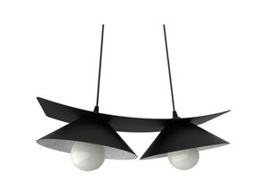 8052107479694 - Miller Pendelleuchte X2 Blatt Schwarz - Lumicom 8052107479694 - Miller Pendelleuchte X2 Blatt Schwarz - Lumicom