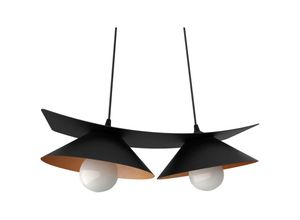8052107479700 - Miller Pendelleuchte X2 Blatt Schwarz - Lumicom 8052107479700 - Miller Pendelleuchte X2 Blatt Schwarz - Lumicom