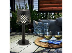 9007371502417 - - led Solarlampe Tischleuchte Außenlampe Terrassenlampe Gartenleuchte Kunststoff klar schwarz Akku 6-8h IP44 3000K warmweiß d 9 cm 9007371502417 - - led Solarlampe Tischleuchte Außenlampe Terrassenlampe Gartenleuchte Kunststoff klar schwarz Akku 6-8h IP44 3000K warmweiß d 9 cm