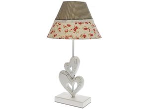 4250965933455 - My Flair Romantik Lampe Celine weiß grau