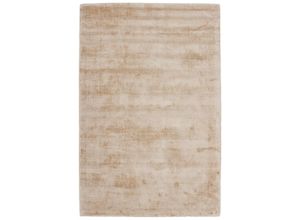 4054293043066 - Teppich OBSESSION My Maori 220 Teppiche Gr B L 140 cm x 200 cm 13 mm 1 St beige Esszimmerteppiche Uni-Farben Material 100% Viskose handgewebt große Farbauswahl