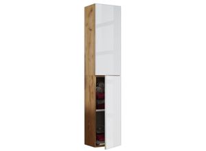 4051814385674 - VCB11 Badschrank Badmöbel Wandschrank Badezimmer Bad Möbel Schrank weiß weiss