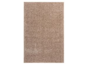 4054293070086 - Hochflor-Teppich OBSESSION My Emilia 250 Teppiche Gr B L 200 cm x 290 cm 26 mm 1 St grau (taupe) Esszimmerteppiche sehr weicher Flor ideal im Wohnzimmer & Schlafzimmer