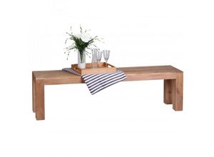 4250950222311 - Esszimmer Sitzbank Bank 160 x 35 cm Akazie Holz