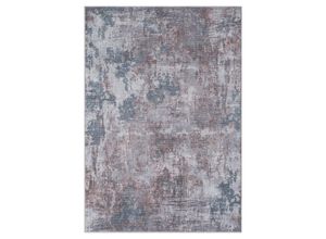 4251792201427 - Teppich Olivia 160cm x 230cm Farbe grau blau braun Mix rechteckig