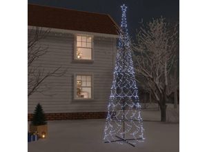 8720287069331 - Vidaxl - LED-WeihnachtsbaumOutdoor-Lichterketten Kegelform Kaltweiß 3000 LEDs 230x800 cm