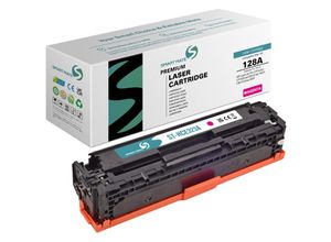 6942383113486 - SmartMate wiederaufbereitete Laser Toner Patrone für HP CE323A (128A) Magenta