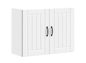 8721158421739 - Vidaxl - Küchen-Hängeschrank Lucca Weiß Holzwerkstoff 8721158421739 - Vidaxl - Küchen-Hängeschrank Lucca Weiß Holzwerkstoff