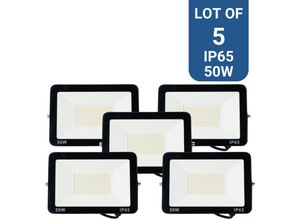 8435427195329 - 5er-Pack LED-Strahler für den Außenbereich 50W - 95lm W - IP65