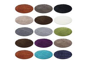 4053658984440 - Wunderschöne Ökotex LIFE Shaggy Teppich Rund Hochflor Intensive Farbbrillanz 4053658984440 - Wunderschöne Ökotex LIFE Shaggy Teppich Rund Hochflor Intensive Farbbrillanz