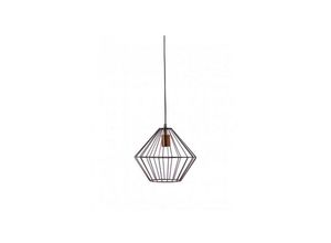 Image of 011135 - Lampe Suspendue Cage 'Vincent' Ø29x28cm - E27 max.40W - Métal Cuivré - Opjet