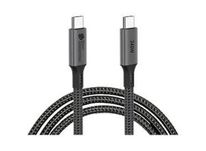 4014619881413 - USB 40 Lade -Datenkabel Good Connections USB-C an USB-C Leistung 240 W bis 40 Gbit s Länge 18 m schwarz 4014619881413 - USB 40 Lade -Datenkabel Good Connections USB-C an USB-C Leistung 240 W bis 40 Gbit s Länge 18 m schwarz