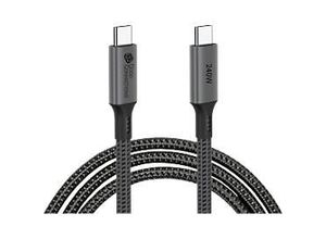 4014619881406 - USB 40 Lade -Datenkabel Good Connections USB-C an USB-C Leistung 240 W bis 40 Gbit s Länge 1 m schwarz 4014619881406 - USB 40 Lade -Datenkabel Good Connections USB-C an USB-C Leistung 240 W bis 40 Gbit s Länge 1 m schwarz