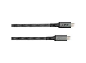 4014619881420 - USB 20 Lade -Datenkabel Good Connections USB-C an USB-C Leistung 240 W bis 480 Mbit s Länge 05 m schwarz 4014619881420 - USB 20 Lade -Datenkabel Good Connections USB-C an USB-C Leistung 240 W bis 480 Mbit s Länge 05 m schwarz