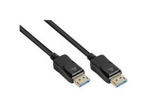 4014619603435 - DisplayPort 20 Kabel Good Connections bis 8K bis 54 Gbit s Kupferleitungen Verriegelungsschutz Länge 1 m schwarz 4014619603435 - DisplayPort 20 Kabel Good Connections bis 8K bis 54 Gbit s Kupferleitungen Verriegelungsschutz Länge 1 m schwarz