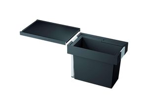 4020684651073 - BLANCO Mülltrennsystem Flexon II 30 1 Mülleimer Gr B H T 40 cm x 37 cm x 26 cm 19 l schwarz Mülltrennsysteme