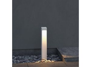 4250755300337 - Doporro - led Wegeleuchten Außenlampe Pollerleuchte BTH6x6x40cm 3000K Aussenleuchte Standleuchte für Garten Sandweiß 5W IP65 BaldersLights