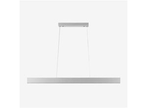 8435767509824 - Lineare LED-Deckenleuchte aus Aluminium (120 cm) Astley Weiss - Sklum