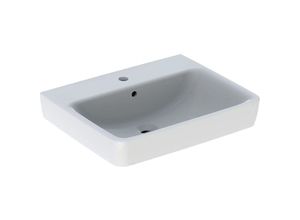 4022009262285 - Renova Nr1 Plan Waschtisch 60x48cm mit Hahnloch mit Überlauf Farbe Weiß - 222260000 - Keramag 4022009262285 - Renova Nr1 Plan Waschtisch 60x48cm mit Hahnloch mit Überlauf Farbe Weiß - 222260000 - Keramag