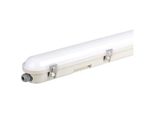 3800157686013 - Pro LED-Deckenleuchte 48W Chip Samsung IP65 120lm W 150cm satinierte Abdeckung weißer Körper 6400k M-Serie sku 2120214 - V-tac