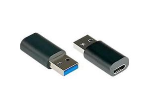 4014619460687 - USB 30 Adapter Good Connections USB-A an USB-C Buchse bis 5 Gbit s PVC schwarz