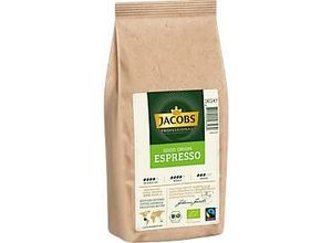 8711000583289 - Jacobs Good Origin Espresso 1 kg Ganze Bohne Bio & Fairtrade röstig-süß mit Toffee-Aroma