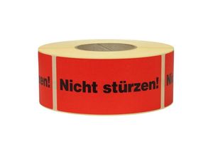 4056705700345 - Transpak - Etiketten Maße 100x100mm Papier rot gelb Aufdruck Organic Peroxide