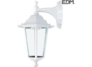 8425998343281 - - E3 34328 Aplique Farol Aluminio Blanco Mod Zurich 60W E27 Ip44